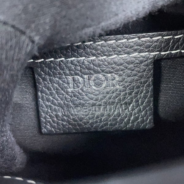 クリスチャン・ディオール ボディバッグ ギャロップ スリングバッグ レザー 1ADBO022YKK Christian Dior 黒