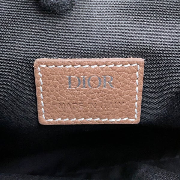 クリスチャン・ディオール ボディバッグ サドルバッグ レザー Christian Dior