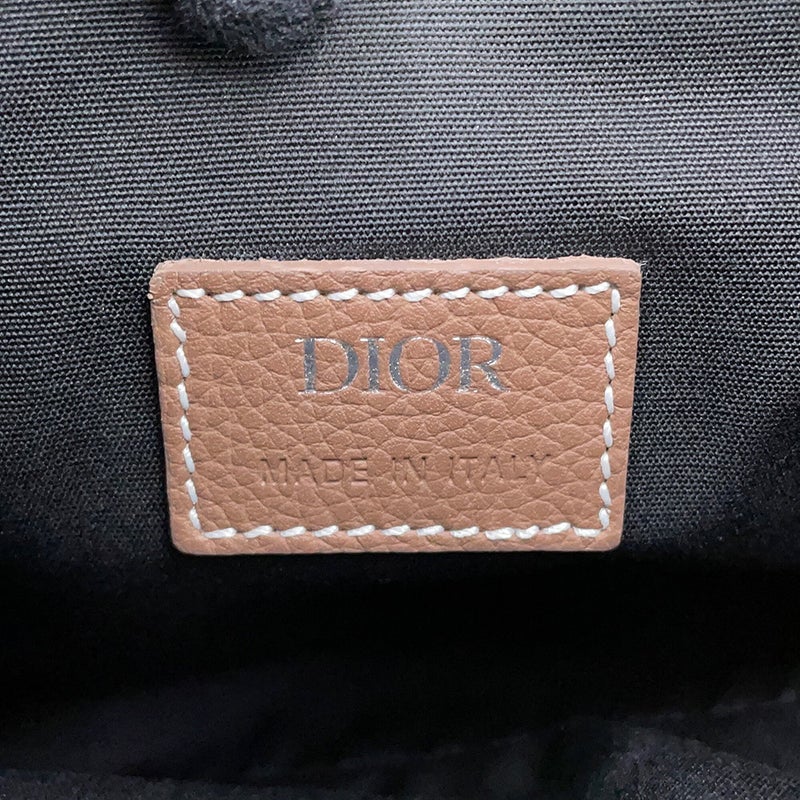クリスチャン・ディオール ボディバッグ サドルバッグ レザー Christian Dior