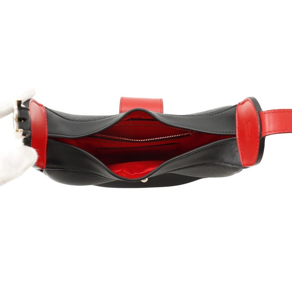 クリスチャン・ルブタン ショルダーバッグ CARASKY カラスカイ ミニ レザー 1225182CM6S Christian Louboutin 黒
