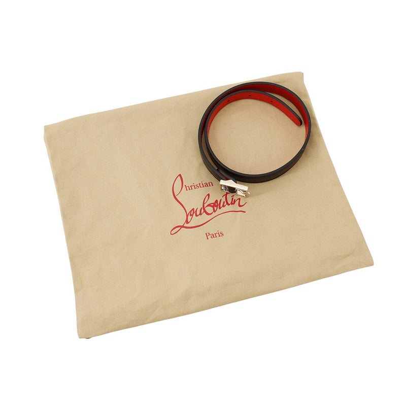 クリスチャン・ルブタン ショルダーバッグ CARASKY カラスカイ ミニ レザー 1225182CM6S Christian Louboutin 黒