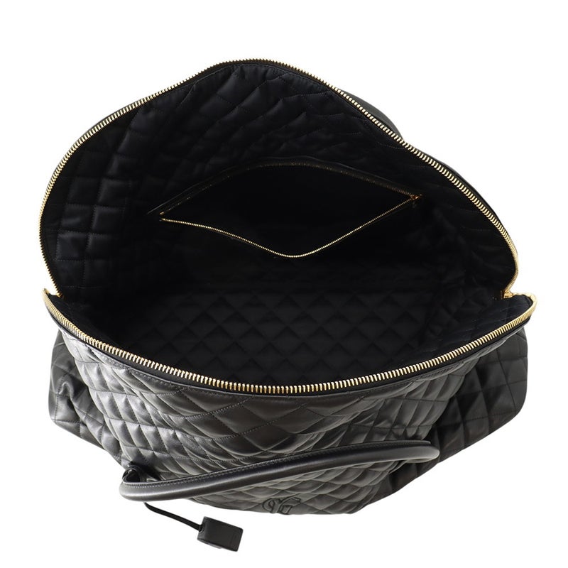 サンローランパリ ボストンバッグ ES ジャイアント トラベルバッグ キルティング レザー 736009 SAINT LAURENT PARIS 黒 2way
