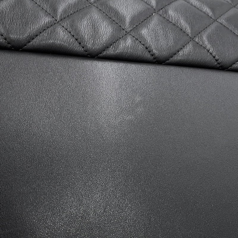 サンローランパリ ボストンバッグ ES ジャイアント トラベルバッグ キルティング レザー 736009 SAINT LAURENT PARIS 黒 2way
