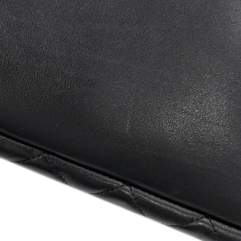 サンローランパリ ボストンバッグ ES ジャイアント トラベルバッグ キルティング レザー 736009 SAINT LAURENT PARIS 黒 2way