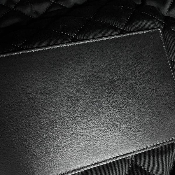 サンローランパリ ボストンバッグ ES ジャイアント トラベルバッグ キルティング レザー 736009 SAINT LAURENT PARIS 黒 2way