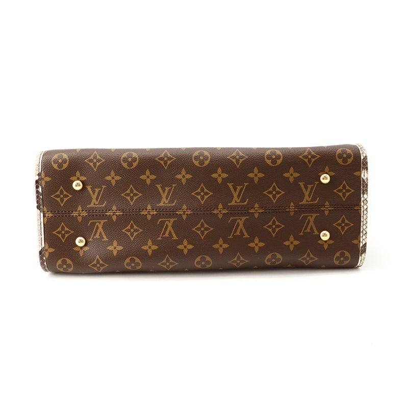 ルイヴィトン トートバッグ モノグラム パイソン ポパンクールMM M93962 LOUIS VUITTON 2way