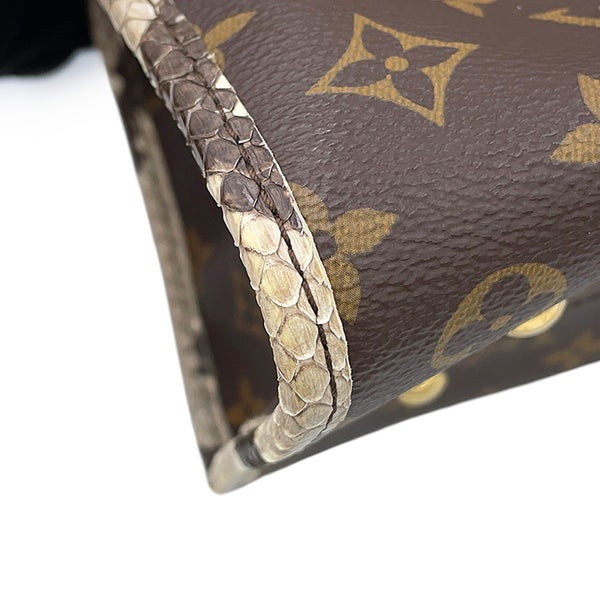 ルイヴィトン トートバッグ モノグラム パイソン ポパンクールMM M93962 LOUIS VUITTON 2way