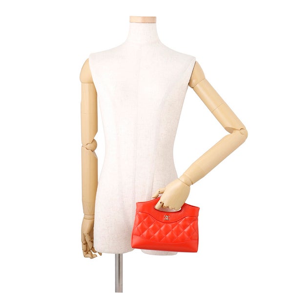 シャネル ハンドバッグ マトラッセ ココマーク 31 ミニ シャイニーカーフレザー AP3656 CHANEL 2wayチェーンショルダー