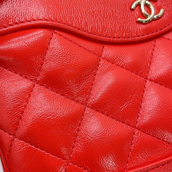 シャネル ハンドバッグ マトラッセ ココマーク 31 ミニ シャイニーカーフレザー AP3656 CHANEL 2wayチェーンショルダー