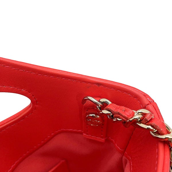 シャネル ハンドバッグ マトラッセ ココマーク 31 ミニ シャイニーカーフレザー AP3656 CHANEL 2wayチェーンショルダー