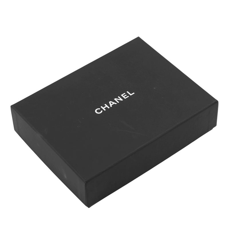 シャネル チェーンウォレット マトラッセ ココマーク ミニ キャビアスキン AP0238 CHANEL 財布 白