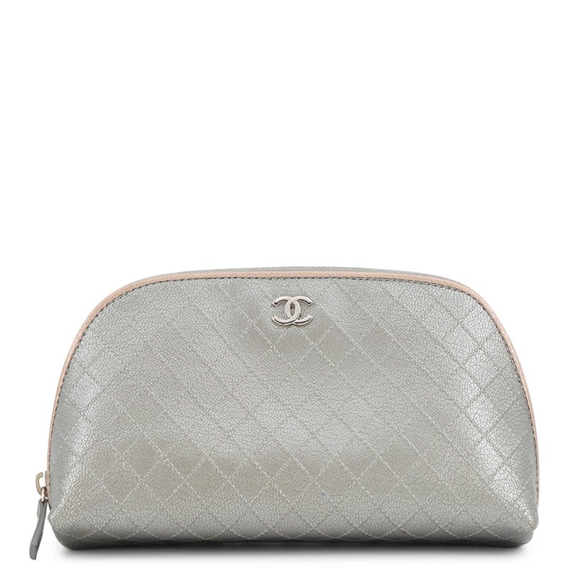 シャネル ポーチ マトラッセ コスメティックポーチ レザー CHANEL 小物入れ