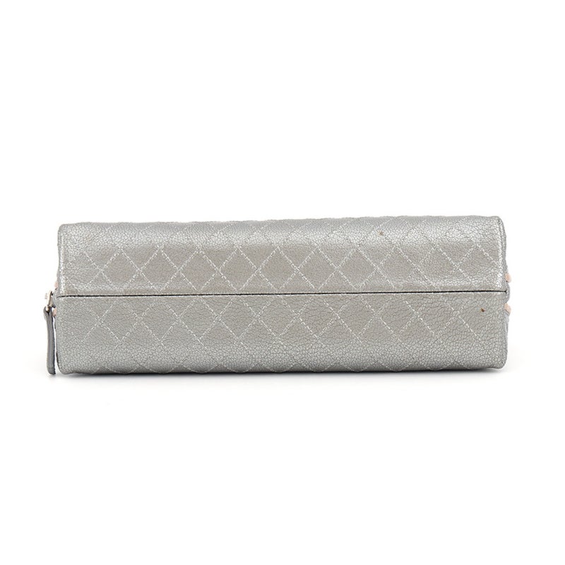 シャネル ポーチ マトラッセ コスメティックポーチ レザー CHANEL 小物入れ