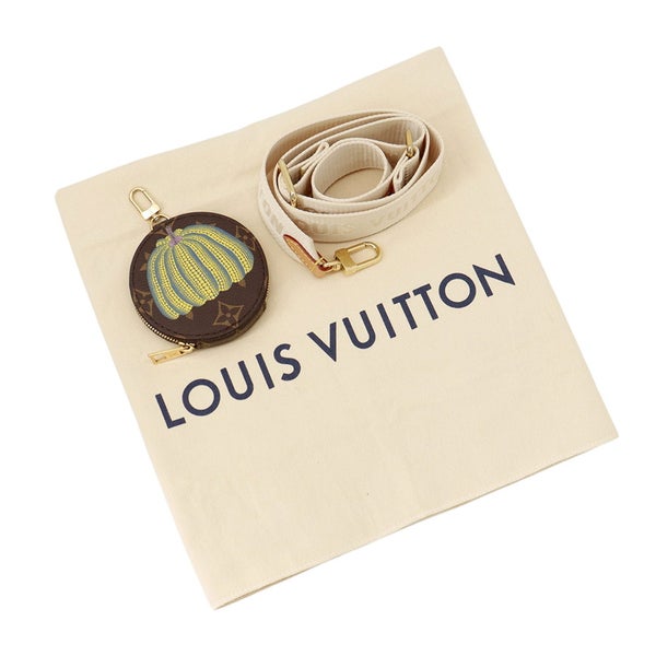 ルイヴィトン ハンドバッグ モノグラム LV×YK オンザゴーPM M46467 LOUIS VUITTON 2way 草間彌生コラボ