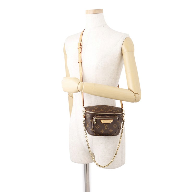 ルイヴィトン ショルダーバッグ モノグラム ミニ バムバッグ M82335 LOUIS VUITTON