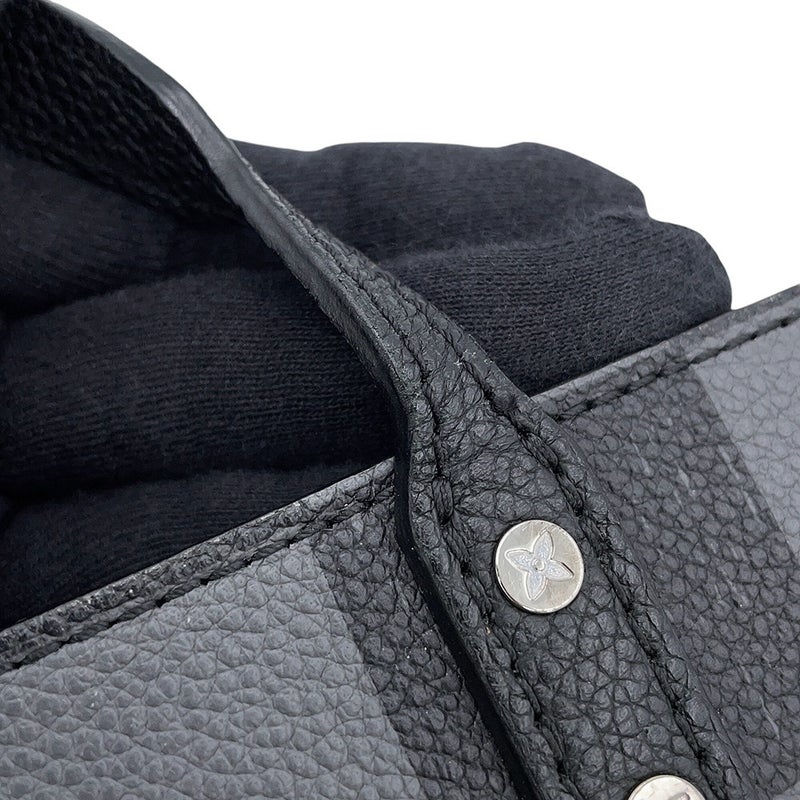 ルイヴィトン ハンドバッグ ダミエ・チェッカーボード サック・プラXS N60479 LOUIS VUITTON 2way 黒 ブラック