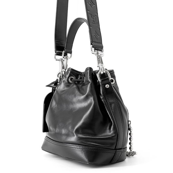 ルイヴィトン ハンドバッグ カーフレザー ノエ･カーゴ M13985 LOUIS VUITTON 2way ブラック 黒
