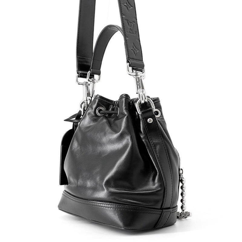 ルイヴィトン ハンドバッグ カーフレザー ノエ･カーゴ M13985 LOUIS VUITTON 2way ブラック 黒