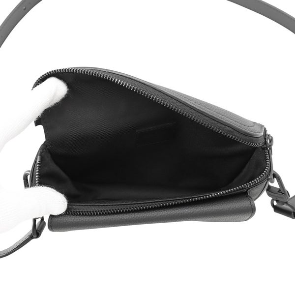 ルイヴィトン ショルダーバッグ LV アエログラム パイロット ウェアラブル ウォレット M83563 ブラック 黒