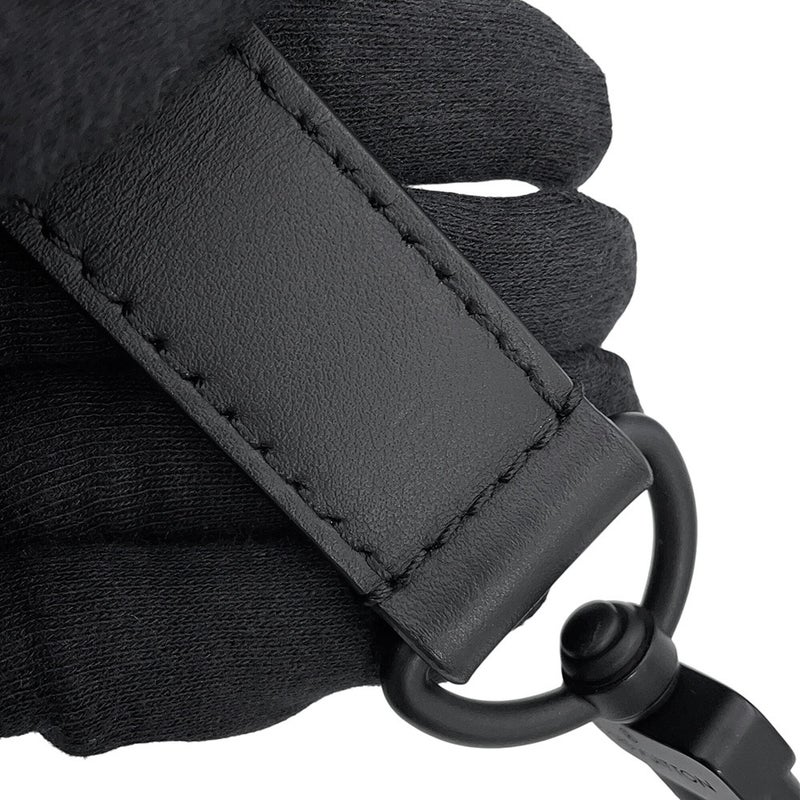 ルイヴィトン ショルダーバッグ LV アエログラム パイロット ウェアラブル ウォレット M83563 ブラック 黒