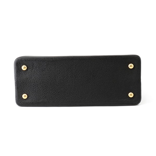 ルイヴィトン ハンドバッグ トリヨンレザー カプシーヌMM M48864 LOUIS VUITTON 黒 ブラック