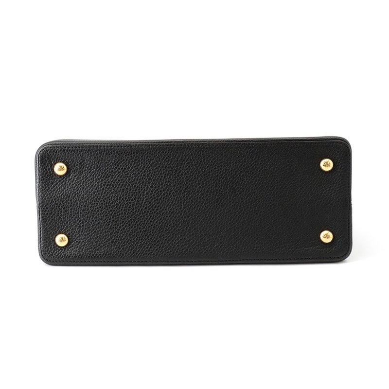 ルイヴィトン ハンドバッグ トリヨンレザー カプシーヌMM M48864 LOUIS VUITTON 黒 ブラック
