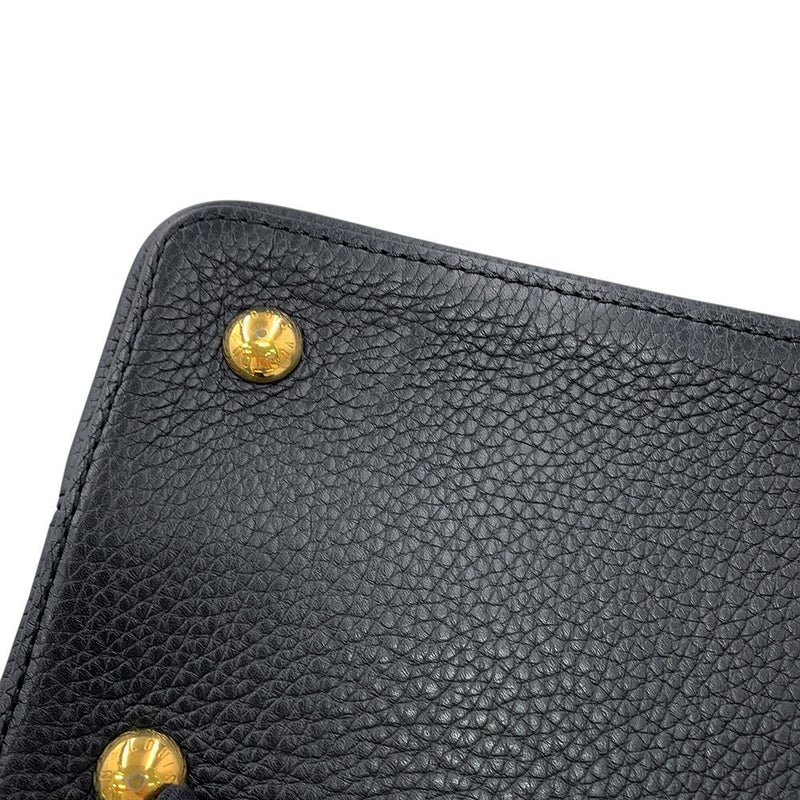 ルイヴィトン ハンドバッグ トリヨンレザー カプシーヌMM M48864 LOUIS VUITTON 黒 ブラック