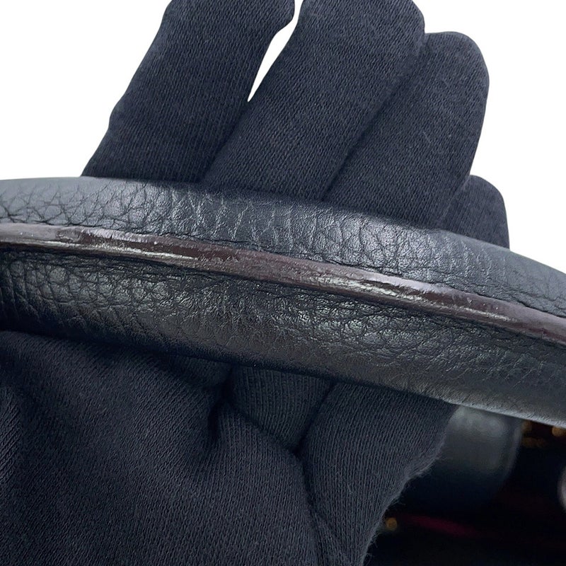 ルイヴィトン ハンドバッグ トリヨンレザー カプシーヌMM M48864 LOUIS VUITTON 黒 ブラック