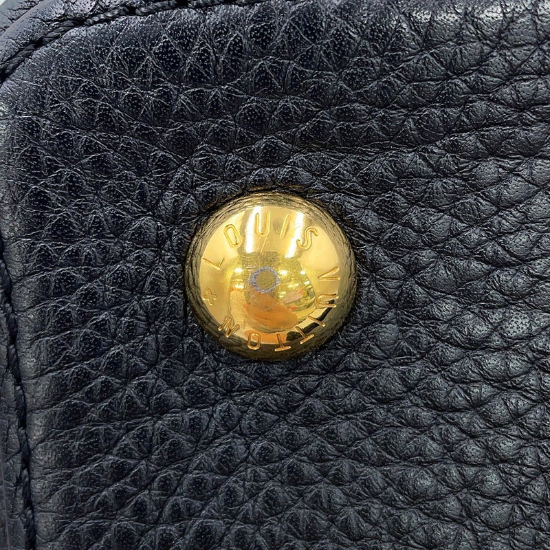 ルイヴィトン ハンドバッグ トリヨンレザー カプシーヌMM M48864 LOUIS VUITTON 黒 ブラック