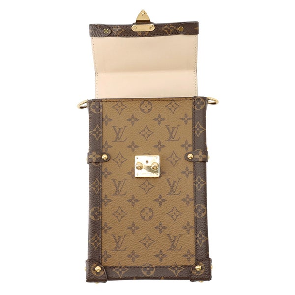 ルイヴィトン ショルダーバッグ モノグラム・リバース ポシェット・トランク ヴェルティカル M67873 LOUIS VUITTON
