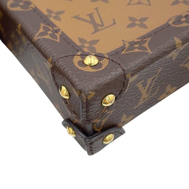ルイヴィトン ショルダーバッグ モノグラム・リバース ポシェット・トランク ヴェルティカル M67873 LOUIS VUITTON