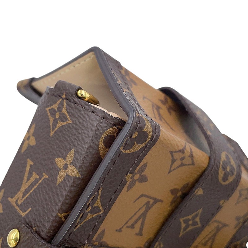 ルイヴィトン ショルダーバッグ モノグラム・リバース ポシェット・トランク ヴェルティカル M67873 LOUIS VUITTON