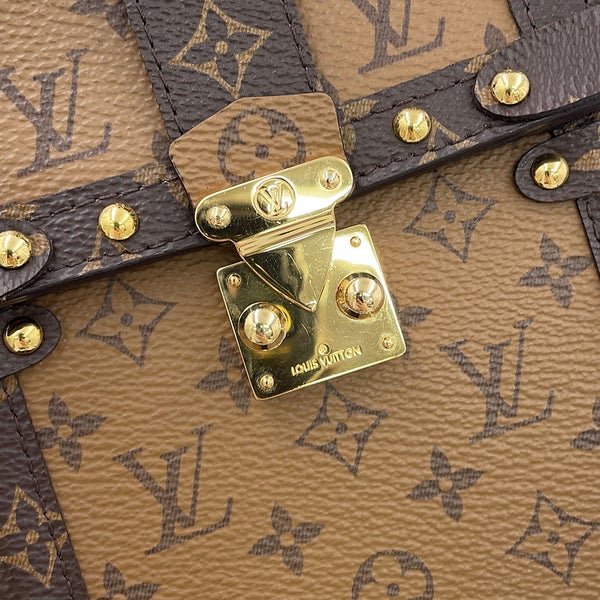 ルイヴィトン ショルダーバッグ モノグラム・リバース ポシェット・トランク ヴェルティカル M67873 LOUIS VUITTON