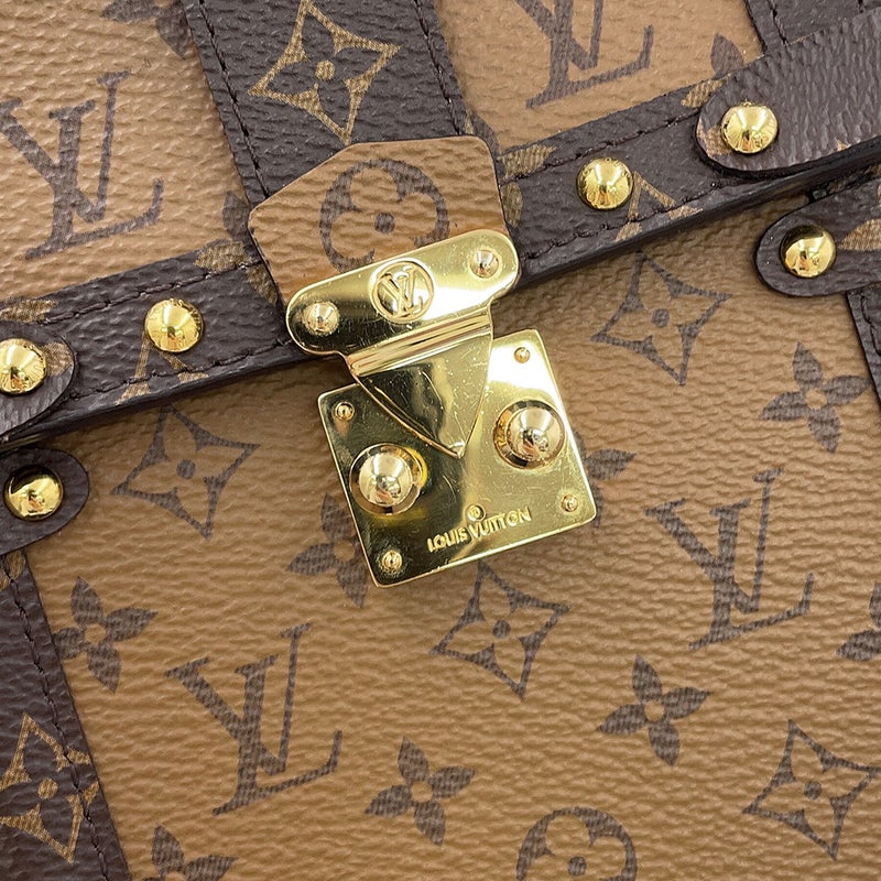 ルイヴィトン ショルダーバッグ モノグラム・リバース ポシェット・トランク ヴェルティカル M67873 LOUIS VUITTON