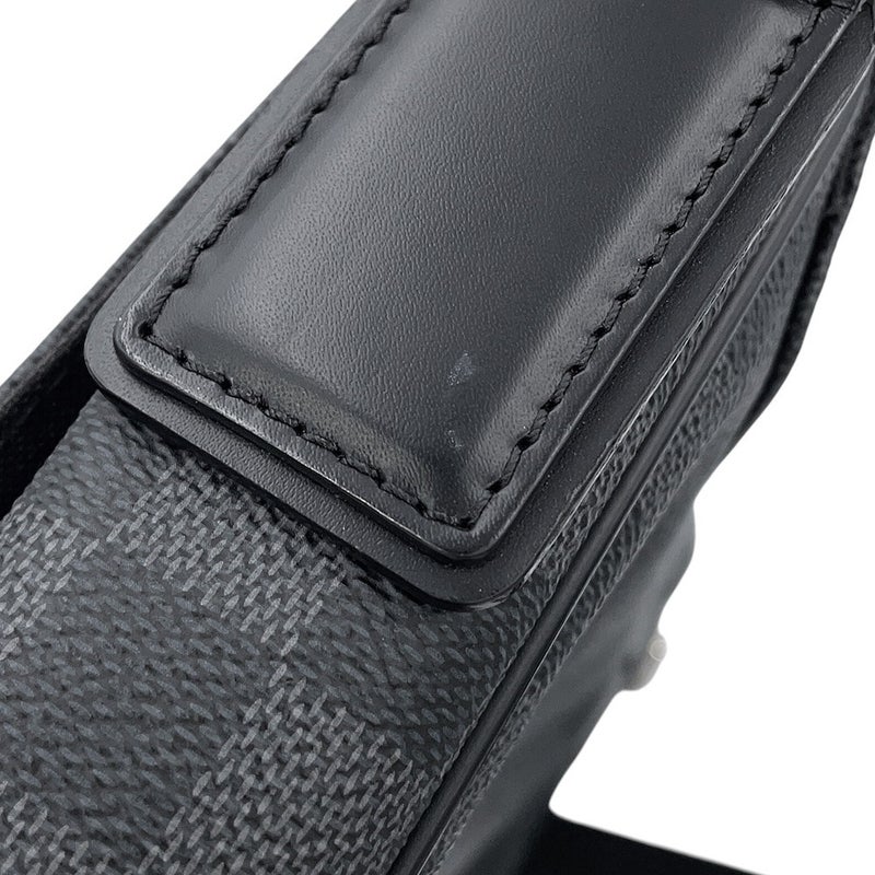 ルイヴィトン ショルダーバッグ ダミエ・グラフィット ディストリクトPM N41260 LOUIS VUITTON 黒 ブラック