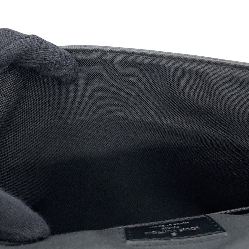 ルイヴィトン ショルダーバッグ ダミエ・グラフィット ディストリクトPM N41260 LOUIS VUITTON 黒 ブラック