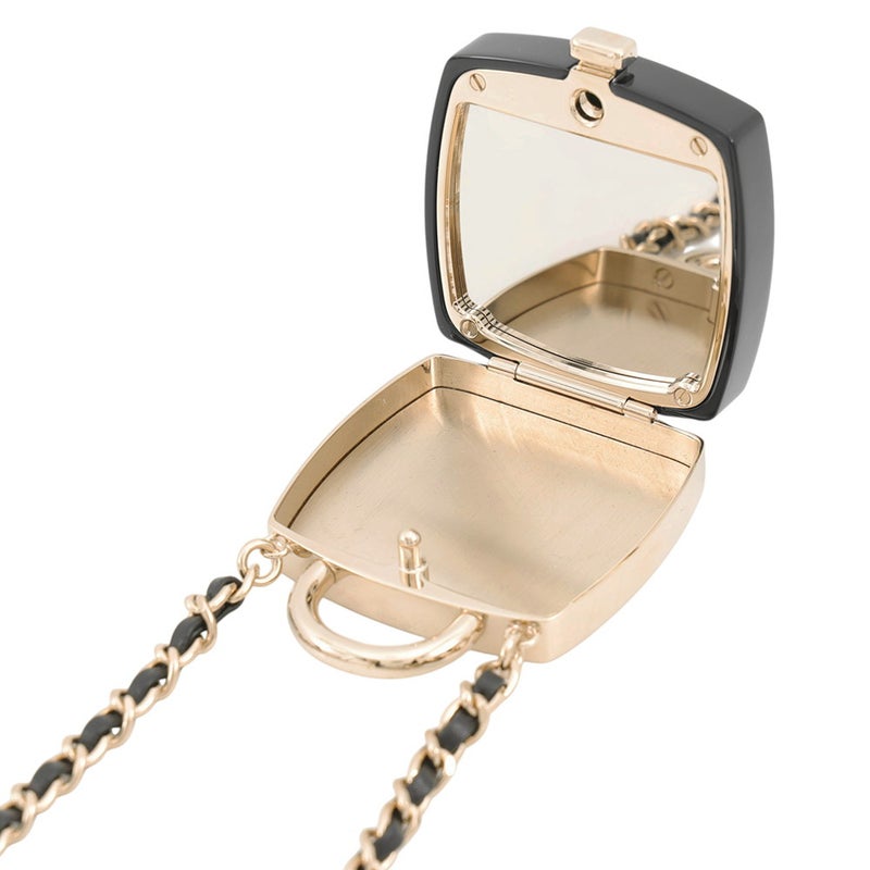 シャネル ネックレス アイシャドウパレットモチーフ ミラー ココマーク B23 S ABA744 CHANEL アクセサリー