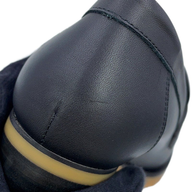 エルメス フォック60 パンプス レザー レディースサイズ38 1/2 HERMES 靴 黒 ローファー