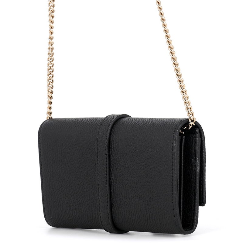 グッチ チェーンウォレット ジャッキー 1961 レザー 652681 GUCCI 財布 黒