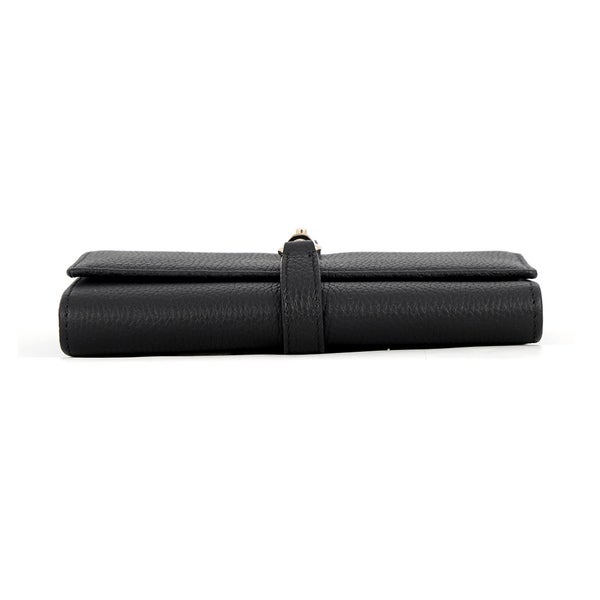 グッチ チェーンウォレット ジャッキー 1961 レザー 652681 GUCCI 財布 黒