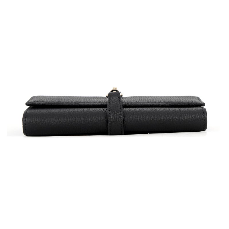 グッチ チェーンウォレット ジャッキー 1961 レザー 652681 GUCCI 財布 黒