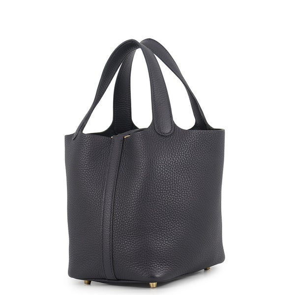 エルメス ハンドバッグ ピコタンロックPM キャバン/ゴールド金具 トリヨンクレマンス U刻印 HERMES トートバッグ