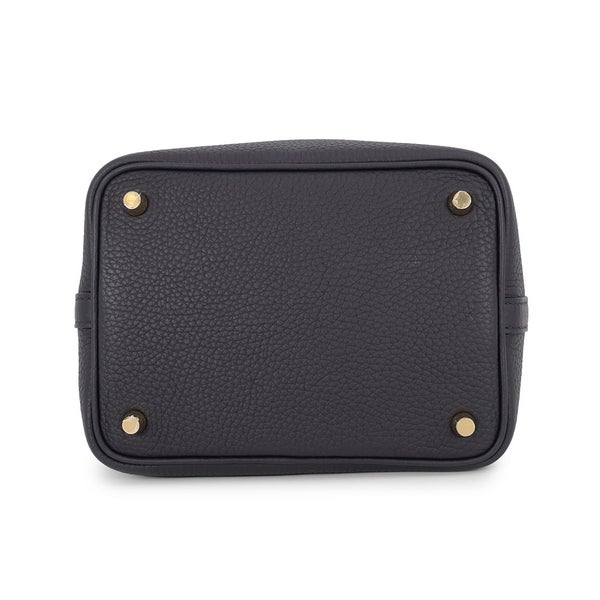 エルメス ハンドバッグ ピコタンロックPM キャバン/ゴールド金具 トリヨンクレマンス U刻印 HERMES トートバッグ