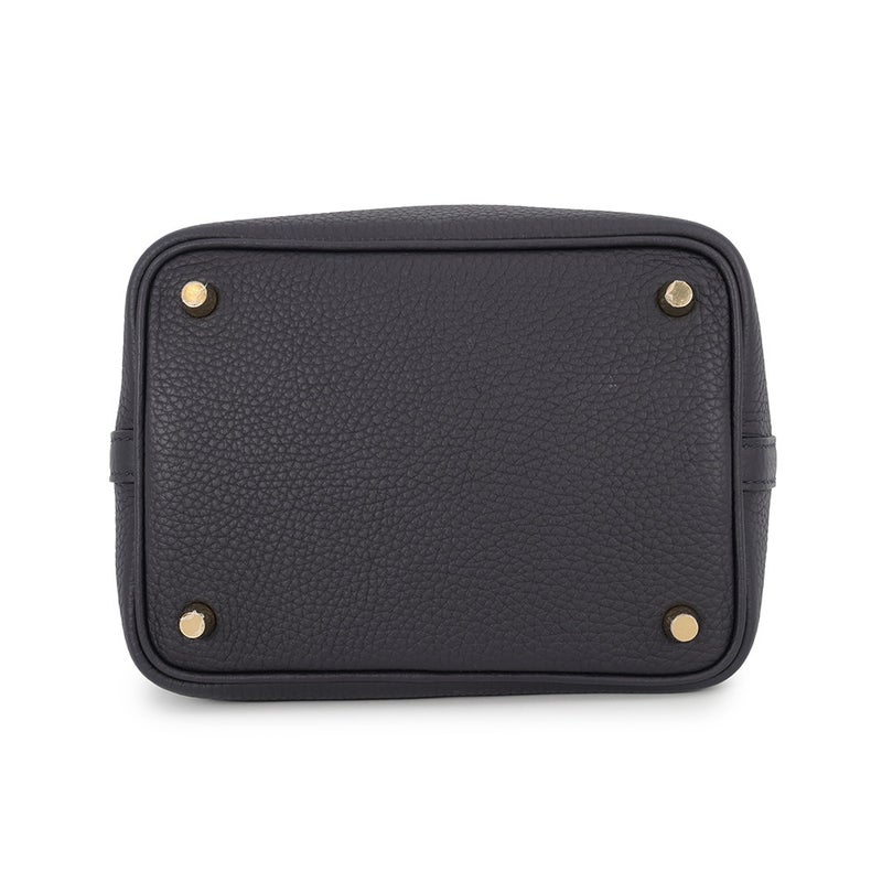 エルメス ハンドバッグ ピコタンロックPM キャバン/ゴールド金具 トリヨンクレマンス U刻印 HERMES トートバッグ