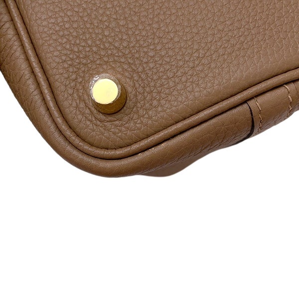 エルメス ハンドバッグ ピコタンロックPM ベージュドゥワイマール/ゴールド金具 トリヨンレクマンス U刻印 HERMES トートバッグ