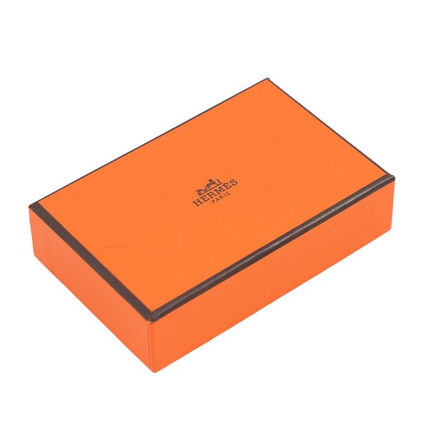 エルメス 4連キーケース ベアン エタン/シルバー金具 エプソン □Q刻印 HERMES