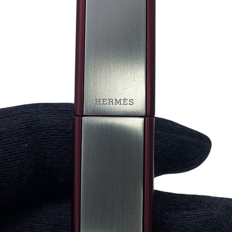 エルメス ボルペン スティロ ノチラス パイロットコラボ アルミニウム インク黒 HERMES 文房具