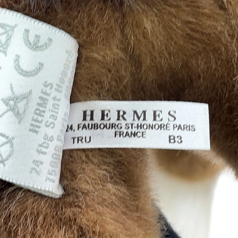 エルメス ぬいぐるみ エルミーPPM ホース 馬 Hermy ブラウン/ホワイト/ブラック HERMES おもちゃ ベビーギフト