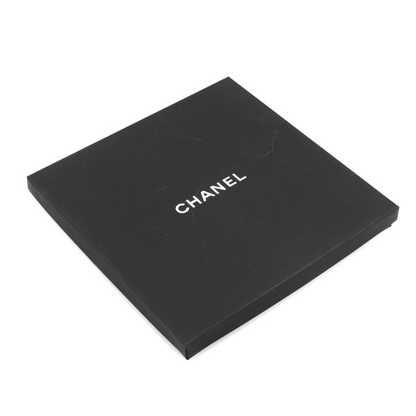 シャネル ニット帽 リボン ココマーク カシミヤ カシミヤ AAB217 CHANEL 帽子 黒