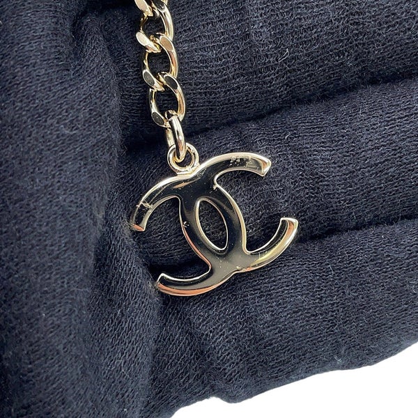 シャネル ネックレス ココマーク ガブリエル フェイクパール レザー メタル B25B ABG222 CHANEL アクセサリー